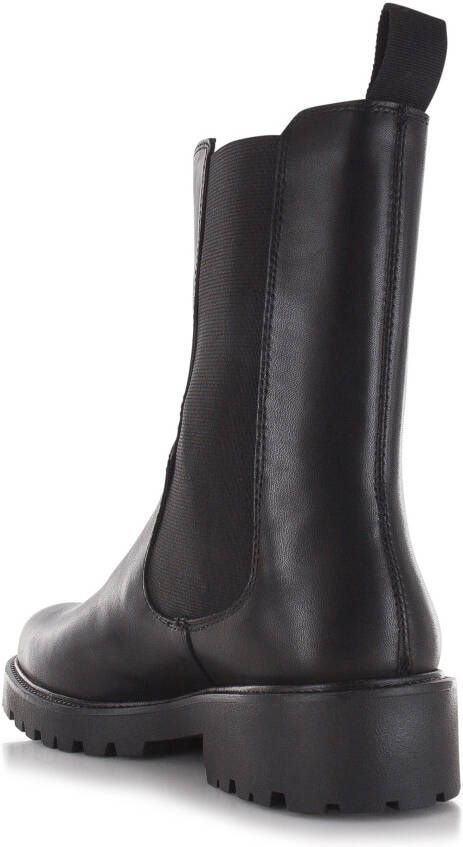 Vagabond Kenova Zwart Leer Chelsea boots Dames