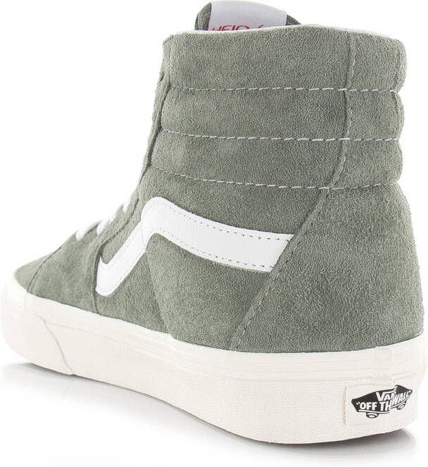 Vans Sk8-Hi Pig Suede Shadow Grijs Suede Hoge sneakers Unisex