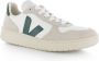 Veja Vx0102796B witte mesh+beige groen logo sneakers White Heren - Thumbnail 13