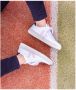 Veja v-10 sneakers dames wit vx07236 white-ultraviolet leer - Thumbnail 8