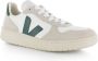 Veja Vx0102796B witte mesh+beige groen logo sneakers White Heren - Thumbnail 10