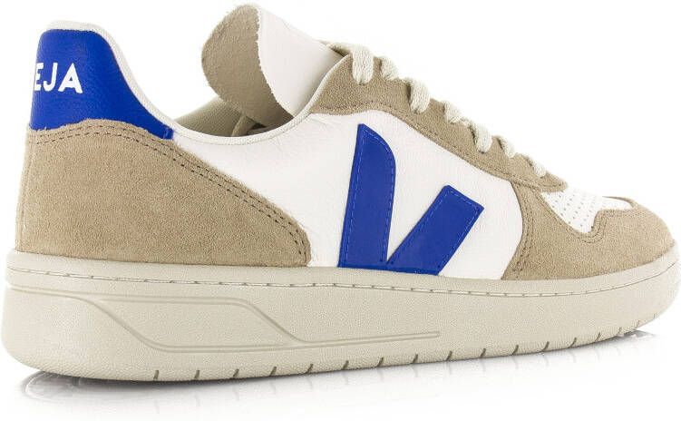 VEJA V-10 | extra white paros sahara Wit Leer Lage sneakers Unisex