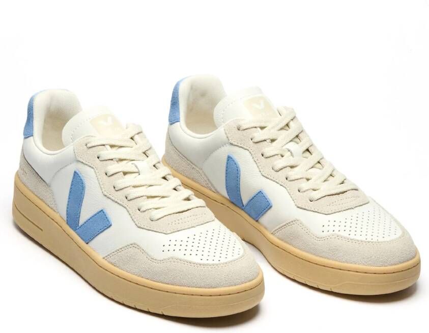 VEJA V-90 sneakers White Aqua Naturel Leer Unisex