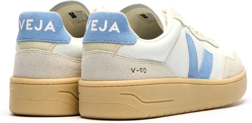 VEJA V-90 sneakers White Aqua Naturel Leer Unisex