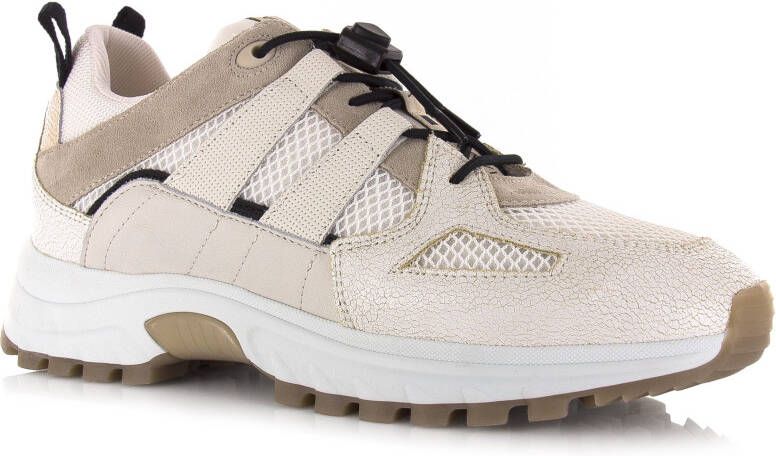VIA VAI Danae Colby Vintage combi Wit Leer Lage sneakers Dames