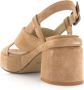 VIA VAI Sandalen Dames Elia Paisley Maat: 36 Materiaal: Suède Kleur: Bruin - Thumbnail 9