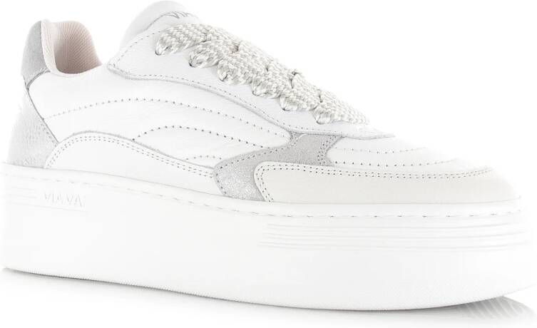 VIA VAI Isa Josie witte sneakers leer Dames