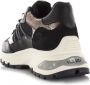 VIA VAI Liz Dae Vectra combi Nero Zwart Leer Lage sneakers Dames - Thumbnail 14