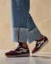 VIA VAI Lage Sneakers Dames Mikki Alex Maat: 41 Materiaal: Suède Kleur: Bordeaux - Thumbnail 6