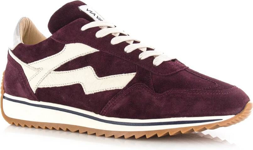 VIA VAI Mikki Alex sneakers bordeaux Suede Dames