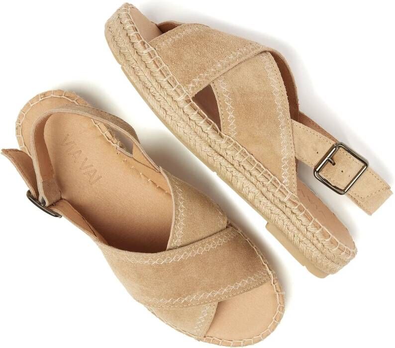 VIA VAI Mondi Sun platte sandalen Suede Dames