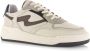VIA VAI Sam Levi beige damessneakers Beige Leer Lage sneakers Dames - Thumbnail 5