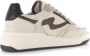 VIA VAI Sam Levi beige damessneakers Beige Leer Lage sneakers Dames - Thumbnail 7