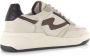 VIA VAI Sam Levi beige damessneakers Beige Leer Lage sneakers Dames - Thumbnail 7