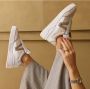 VIA VAI Lage Sneakers Dames Sam Olivia Maat: 36 Materiaal: Leer Kleur: Goud - Thumbnail 4