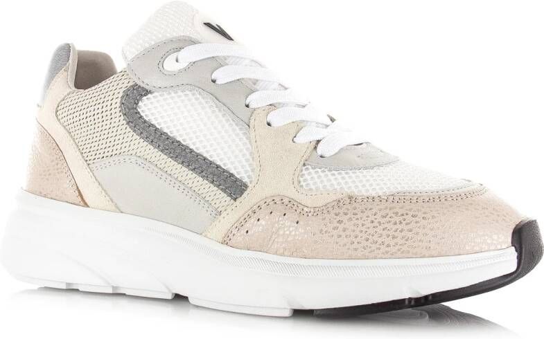 VIA VAI Vic Celia beige sneakers leer Dames