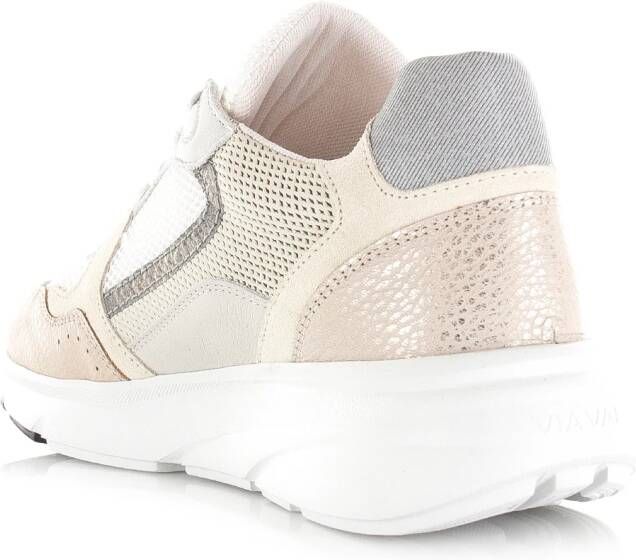 VIA VAI Vic Celia beige sneakers leer Dames