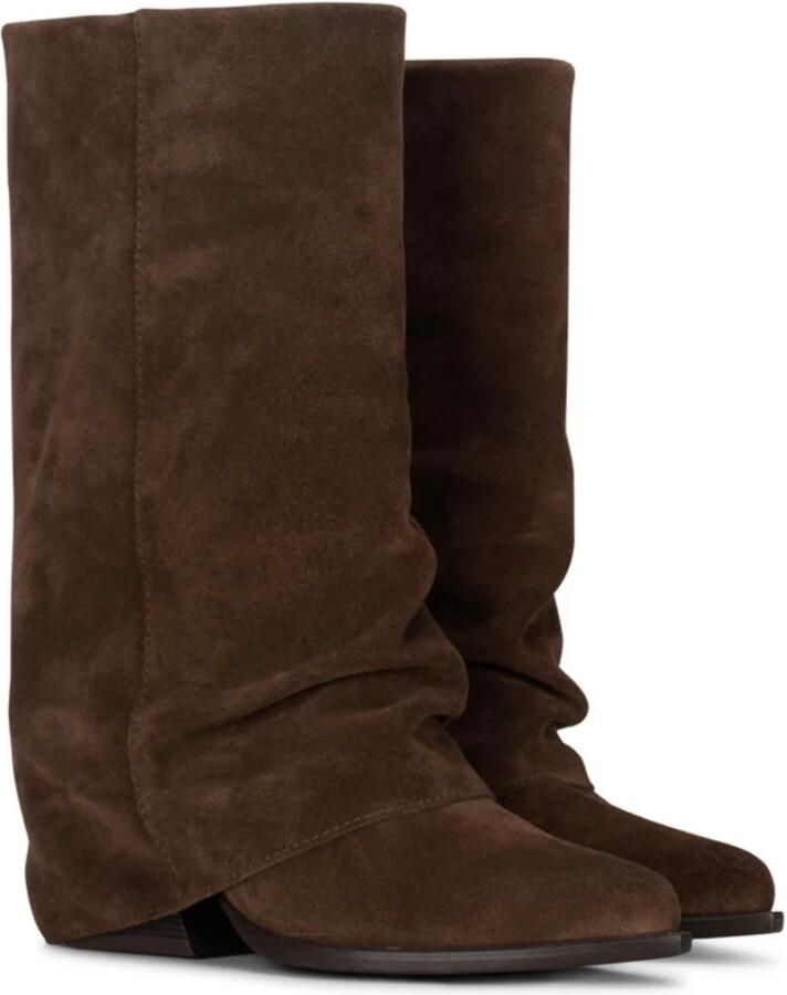 Haboob Celeste western laarzen bruin Suede Dames - Foto 8