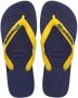 Havaianas Brasil Layers Blauw Rubber Teenslippers Unisex - Thumbnail 3