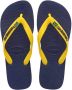 Havaianas Brasil Layers Blauw Rubber Teenslippers Unisex - Thumbnail 5