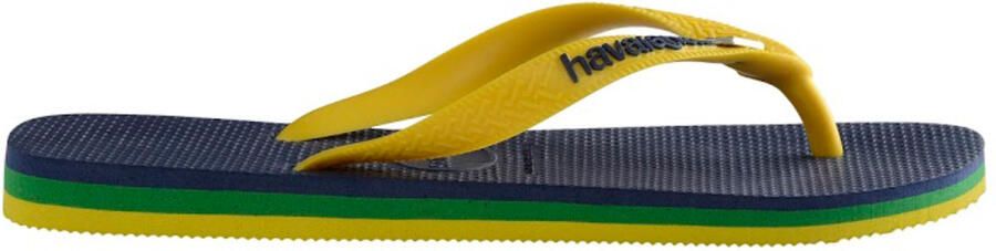 Havaianas Brasil Layers Blauw Rubber Teenslippers Unisex - Foto 4
