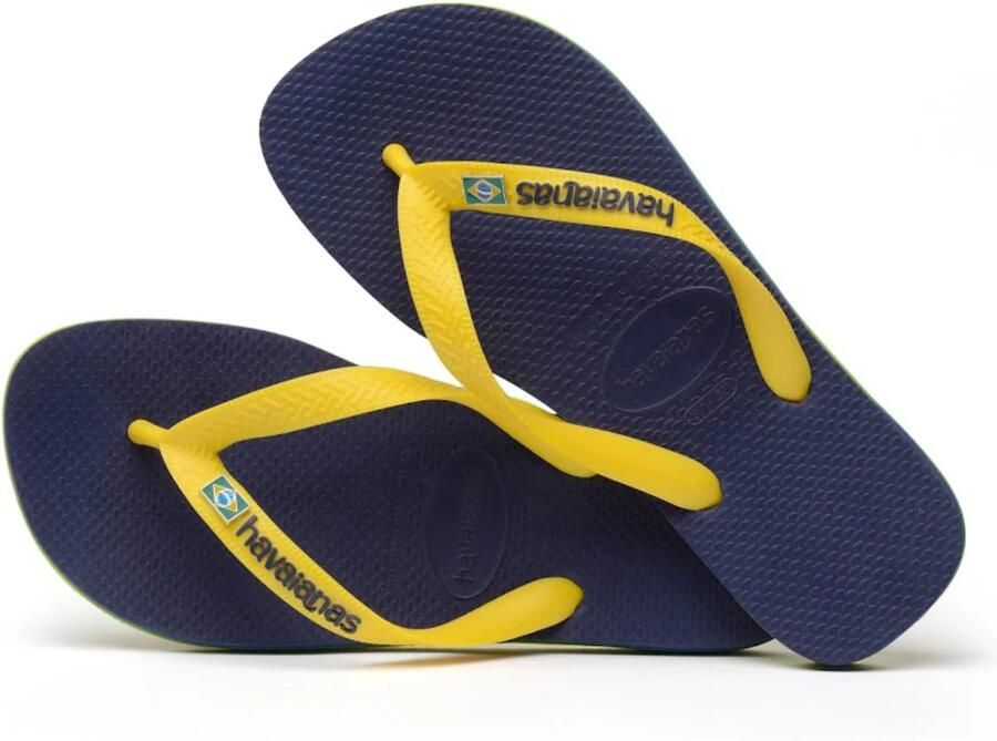 Havaianas Brasil Layers Blauw Rubber Teenslippers Unisex - Foto 2