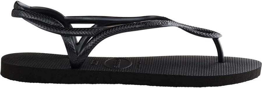 HAVAIANAS Teenslippers Dames Luna Maat: 41 Materiaal: Rubber Kleur: Zwart - Foto 10