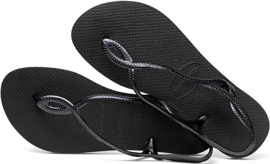 HAVAIANAS Teenslippers Dames Luna Maat: 41 Materiaal: Rubber Kleur: Zwart - Foto 9