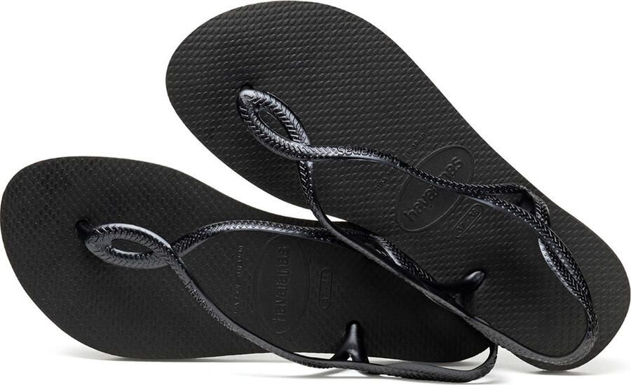 HAVAIANAS Teenslippers Dames Luna Maat: 41 Materiaal: Rubber Kleur: Zwart - Foto 9