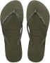 Havaianas Slim glitter II Groen Rubber Teenslippers Dames - Thumbnail 6