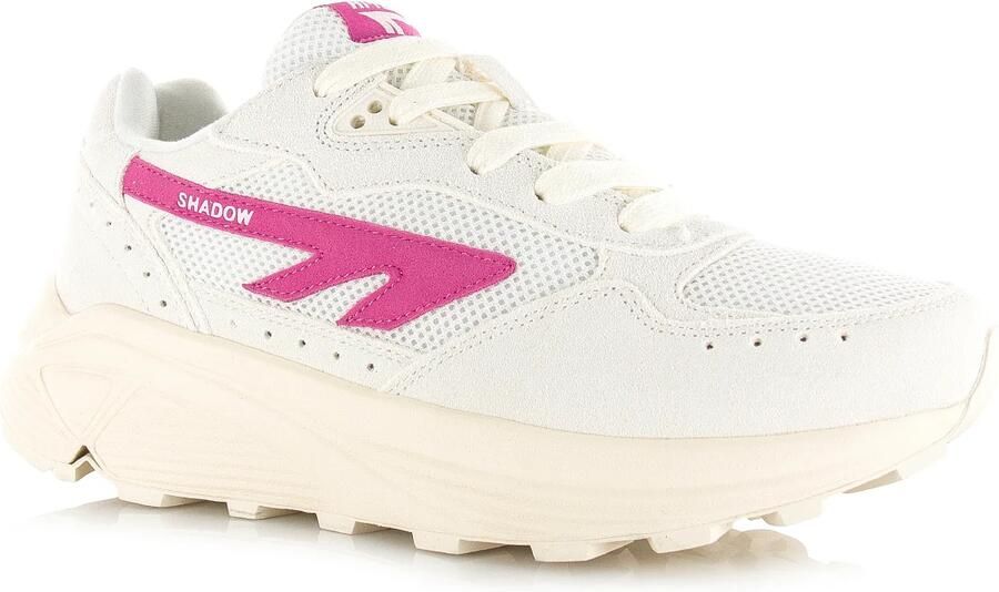 HI-TEC Lage Sneakers Dames Hts Shadow Rgs Maat: 42 Materiaal: Suède Kleur: Wit - Foto 4