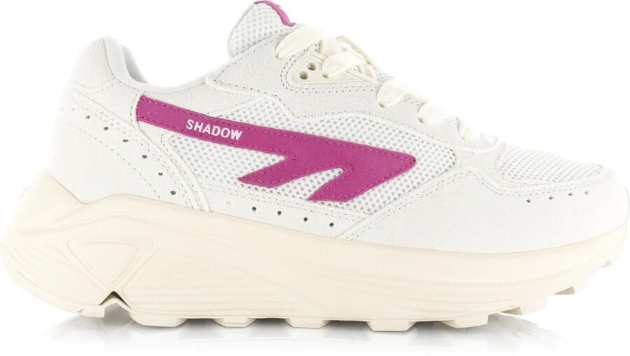 HI-TEC Lage Sneakers Dames Hts Shadow Rgs D Maat: 43 Materiaal: Suède Kleur: Wit