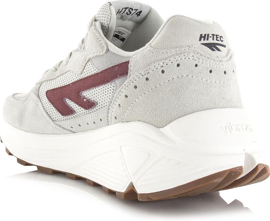Hi-Tec HTS Shadow RGS Star White Red Suede Unisex - Foto 3