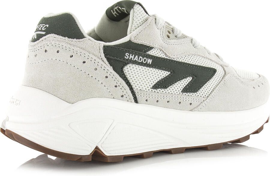 Hi-Tec HTS Shadow star white kombu green Suede Unisex - Foto 3