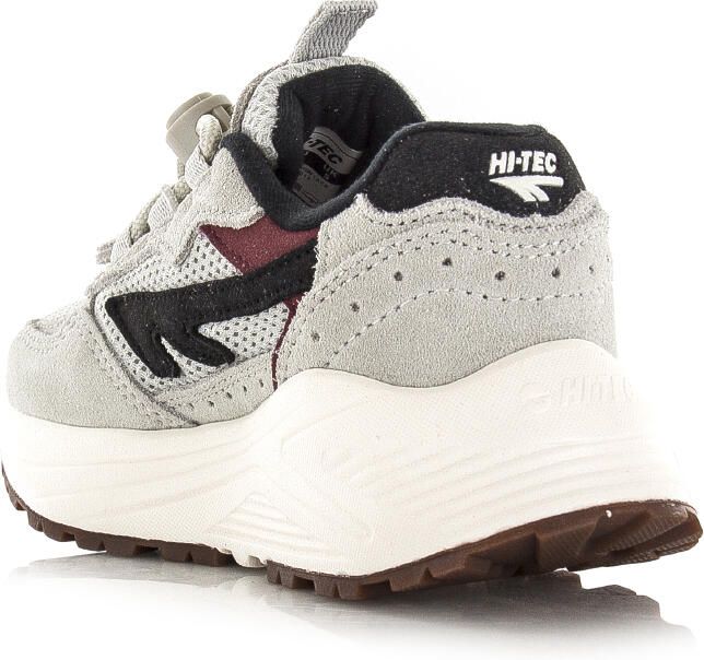 Hi-Tec kids Shadow Lace star white black Suede Kinderen - Foto 4