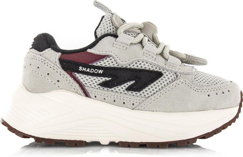 Hi-Tec kids Shadow Lace star white black Suede Kinderen