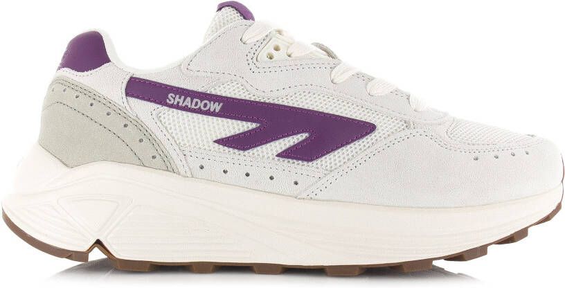 Hi-Tec HTS Shadow RGS Sugar Swizzle Grape Kiss Wit Suede Lage sneakers Unisex