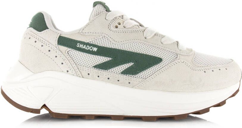 Hi-Tec Shadow | Star White Dark Ivy Suede Unisex