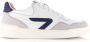 Hub Court | White Blue Ice Ivory Wit Leer Lage sneakers Heren - Thumbnail 3
