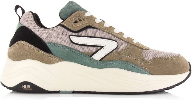 Hub Glide sneakers bone Beige Suede Lage sneakers Heren