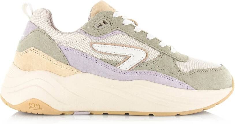 Hub Glide sneakers dames beige Suede Dames