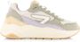 Hub Glide S43 Sneakers Beige Groen Combi W6207S43-S23-B58 - Thumbnail 4