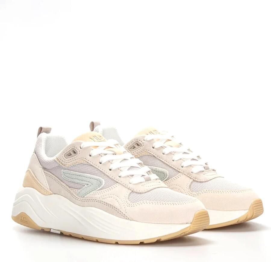 Hub Glide light bone cocumber beige Suede Dames - Foto 3