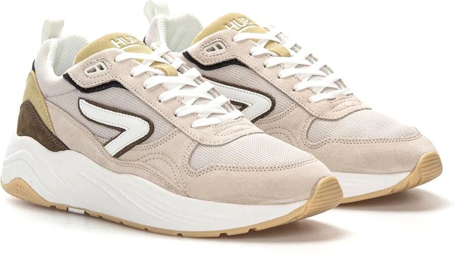 Hub Glide light bone white dark olive Suede Heren - Foto 13