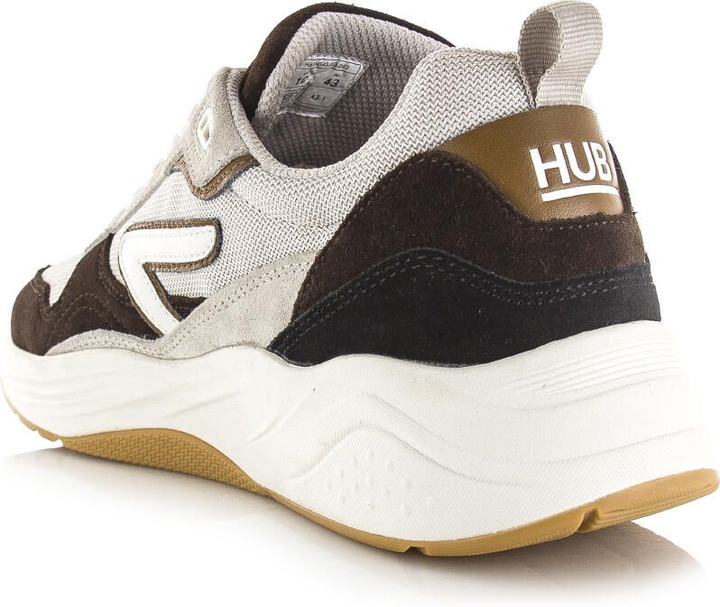 Hub Heren Lage sneakers Chunky zool Glide Beige Suède - Foto 10