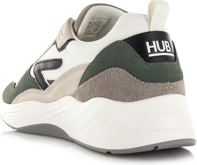 HUB Glide S43 M6104S43-S23-A53 Wit Zwart Groen Grijs - Foto 7