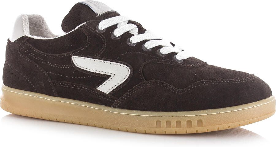 Hub Vancouver dark coffee light bone Suede Heren - Foto 11