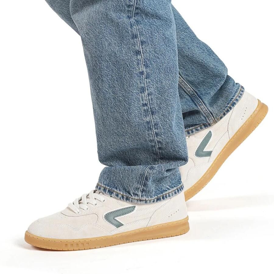 Hub Vancouver off white sage green Suede Heren - Foto 9