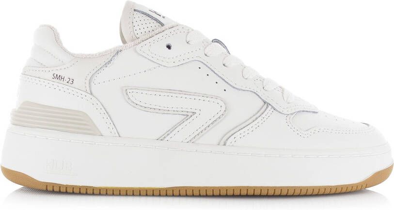 Retro Sneaker Smash Lage sneakers Leren Sneaker Dames Wit - Foto 3