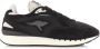 Kangaroos Coil R3 Black Sand Zwart Mesh Lage sneakers Unisex - Thumbnail 2